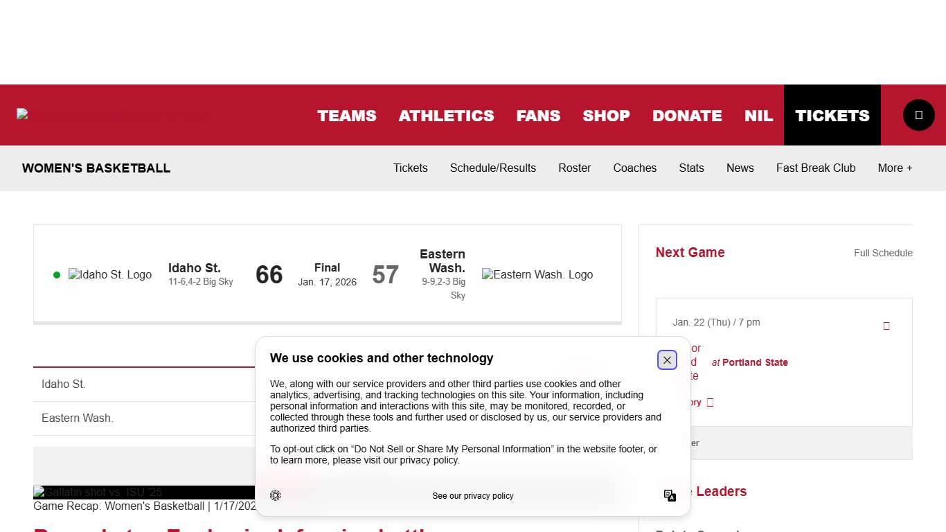 Bengals top Eagles in defensive battle - Eastern Washington University Athletics